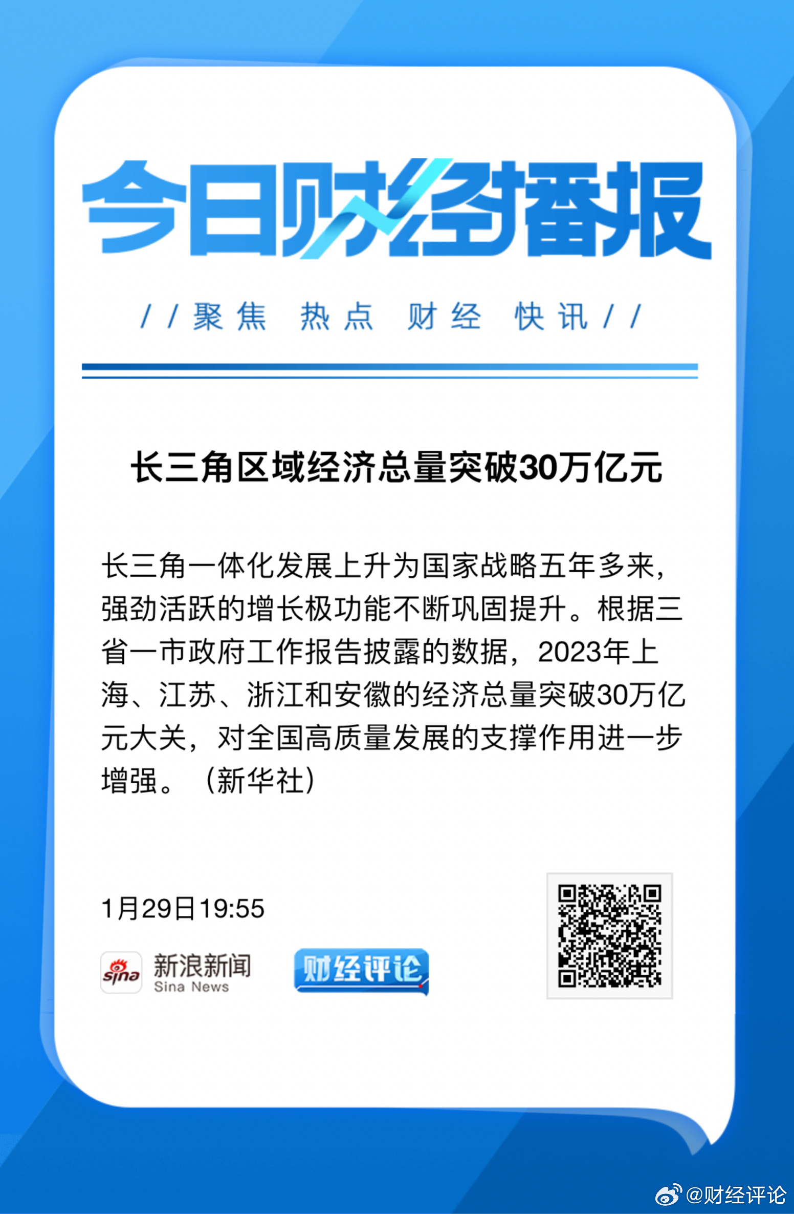 央视财经长三角经济指数发布，揭示区域发展新动力