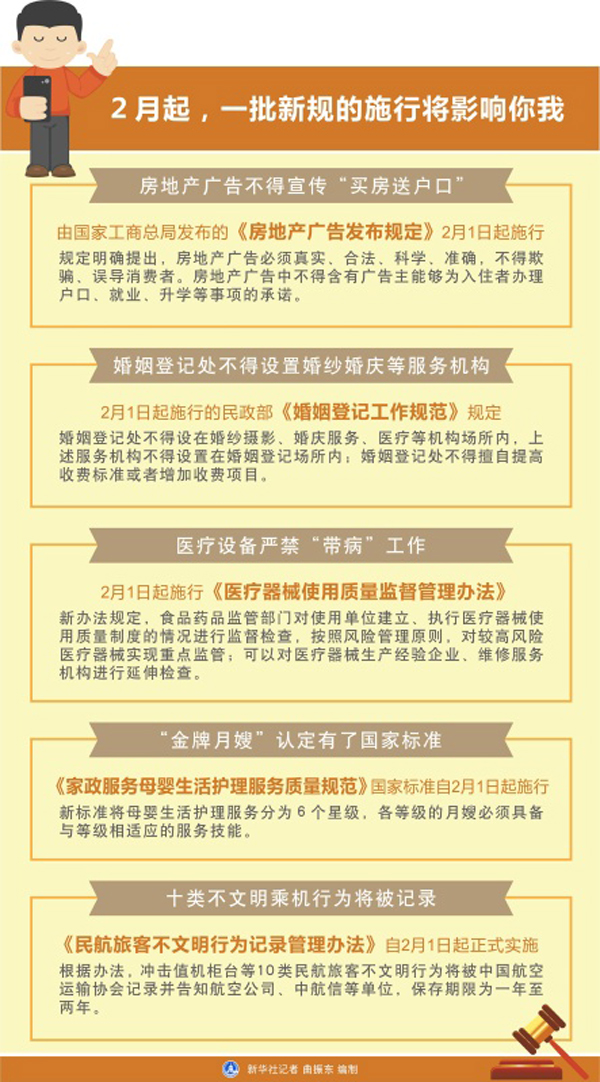 十二月新规出炉，生活新篇章开启