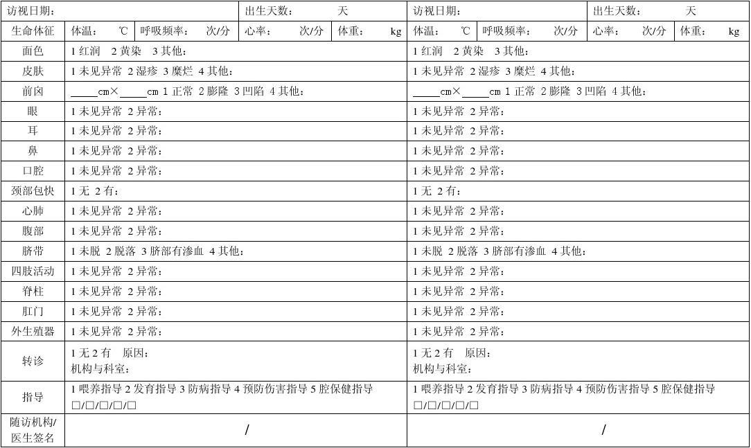 家庭探视安排表格的重要性及应用详解