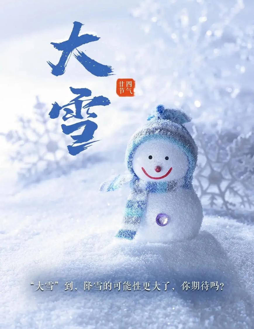 大雪，大雪纷飞，冬季的浪漫与美丽