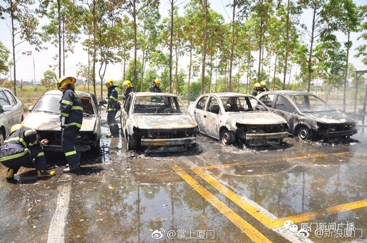 考生驾考不过烧毁教练车？假！，驾考不过烧毁教练车？假！